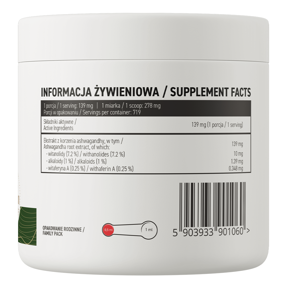 OstroVit Ekstrakt av Ashwagandha 100g