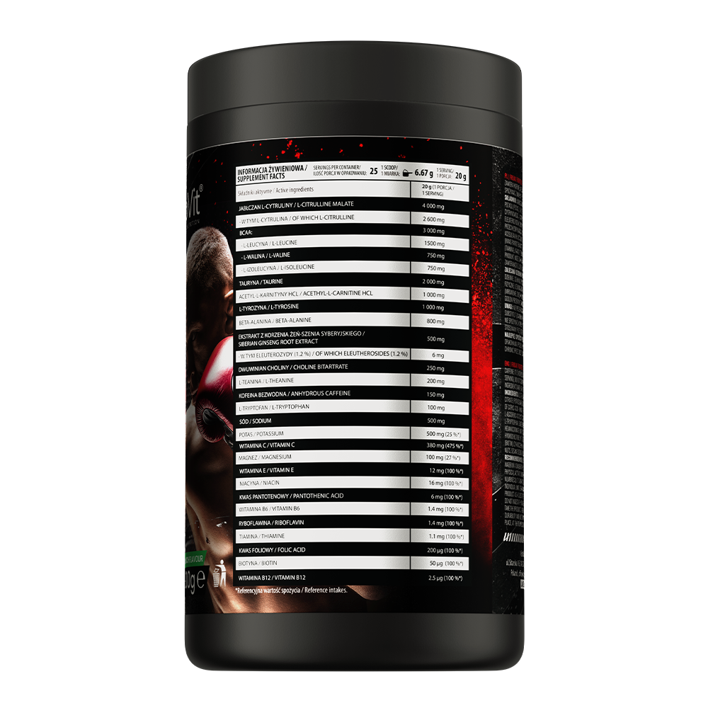 OstroVit Freak Fighter 500g Tropisk Punch