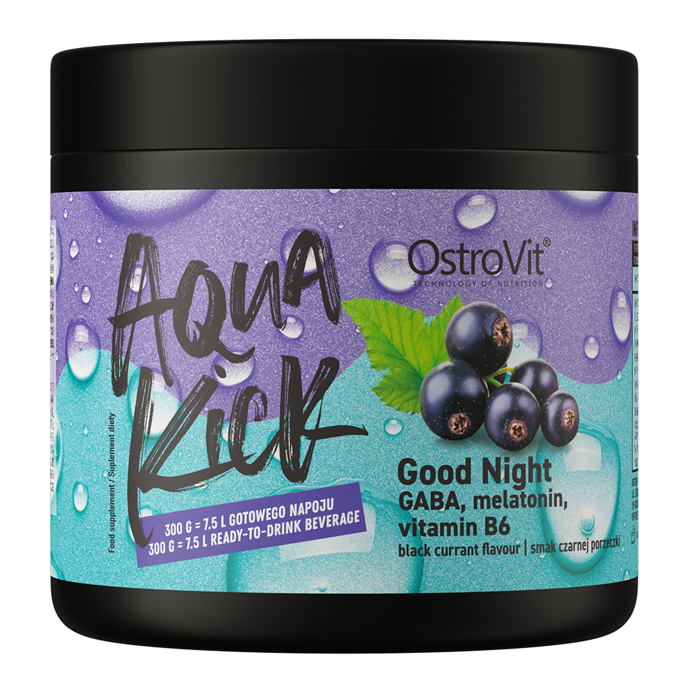 Aqua Kick Good Night 300g – GABA, Melatonin & Vitamin B6 for bedre søvn og restitusjon
