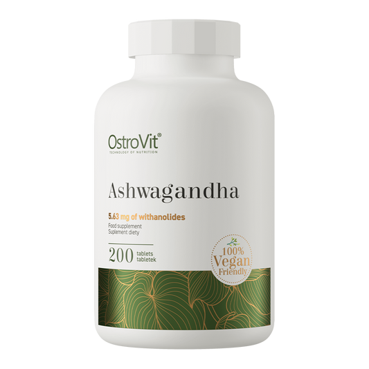 OstroVit Ashwagandha VEGE – 200 tabletter