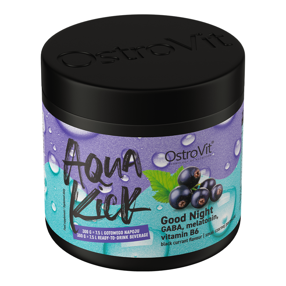 Aqua Kick Good Night 300g – GABA, Melatonin & Vitamin B6 for bedre søvn og restitusjon