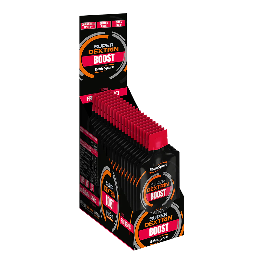 EthicSport Super Dextrin Boost 20 x 30 ml  Eksotiske frukter