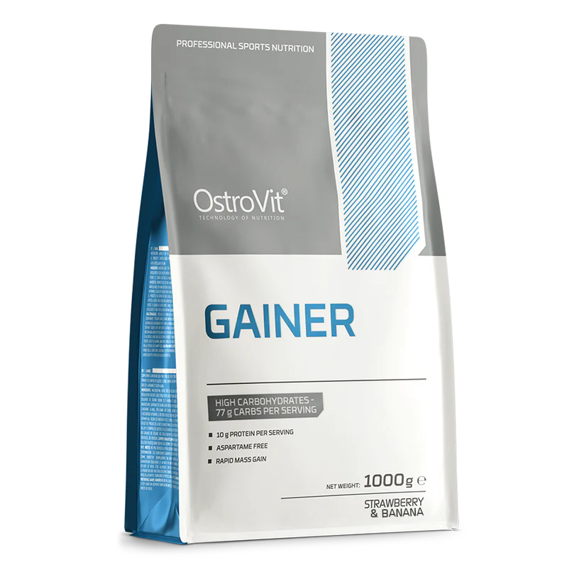 OstroVit Gainer 1000g - Vektøkningspulver for Muskelmasse