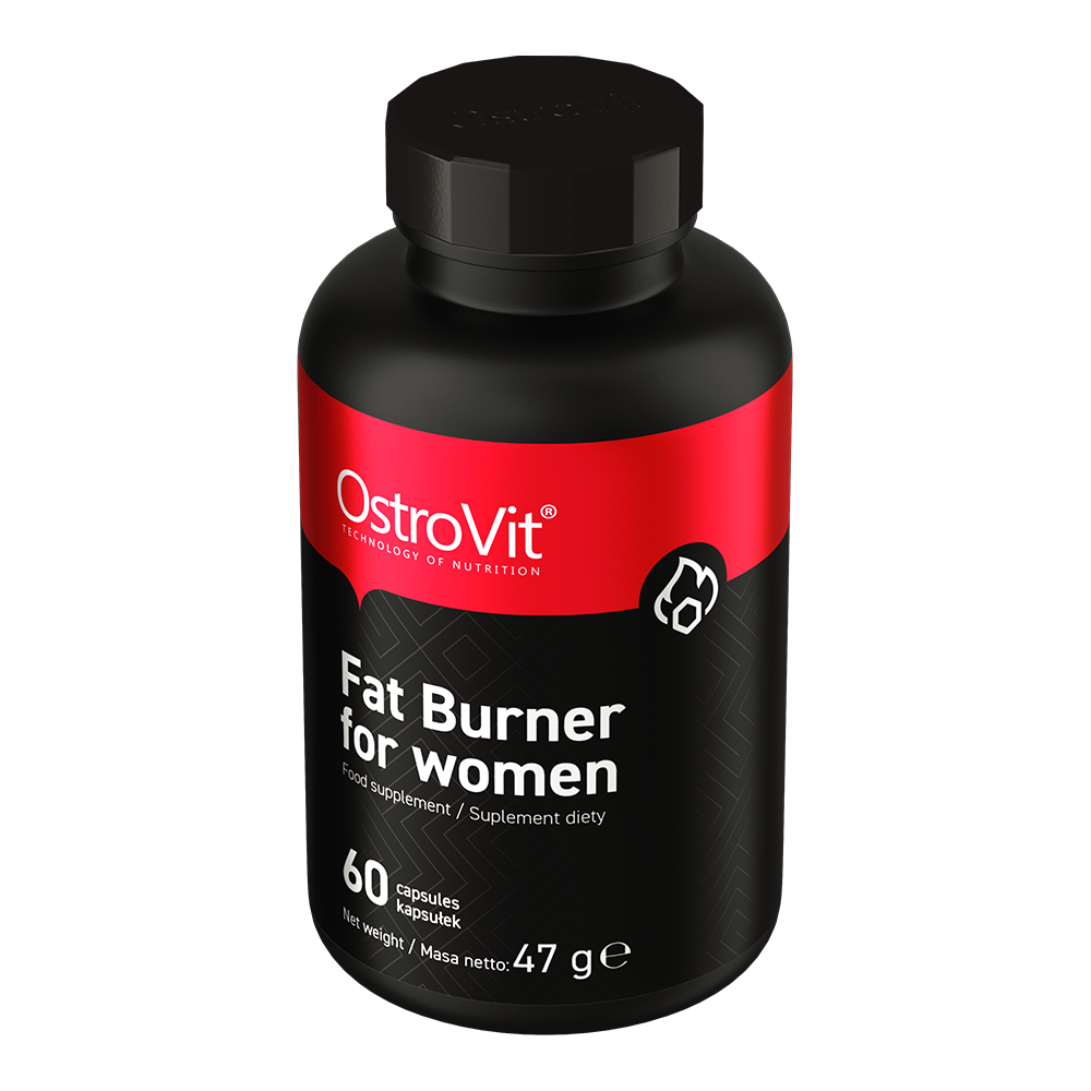 OstroVit Fat Burner for Women 60 kapsler – med L-karnitin og 7 aktive ingredienser