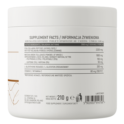 OstroVit Collagen + Matcha 210g