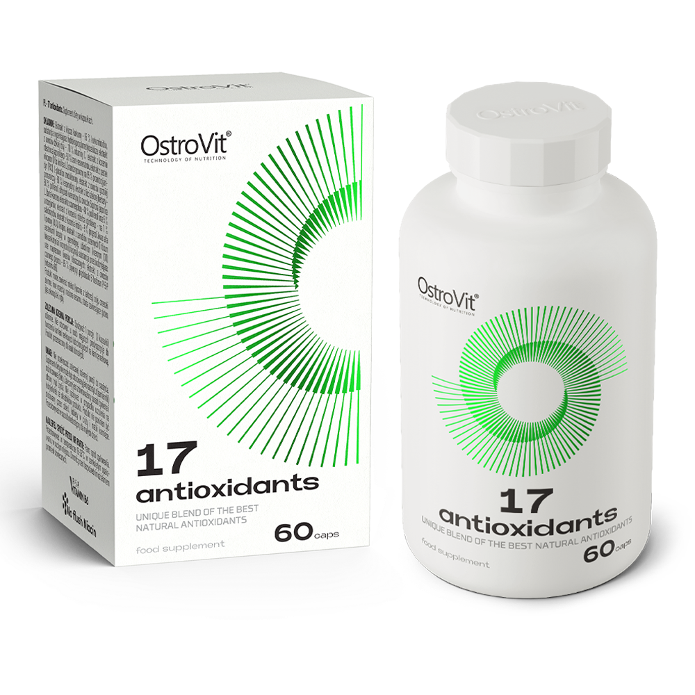 OstroVit 17 Antioxidants Complex – 60 kapsler