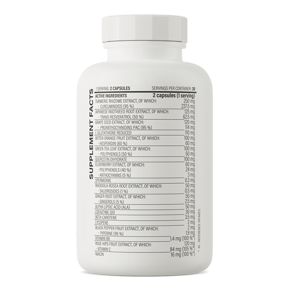 OstroVit 17 Antioxidants Complex – 60 kapsler