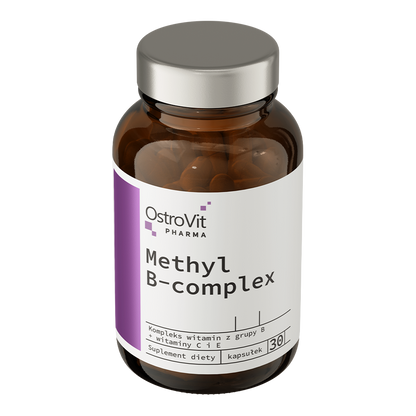 OstroVit Pharma Methyl B-Complex – 30 kapsler