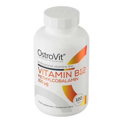Vitamin B12 Metylkobalamin 100 µg – 120 tabletter