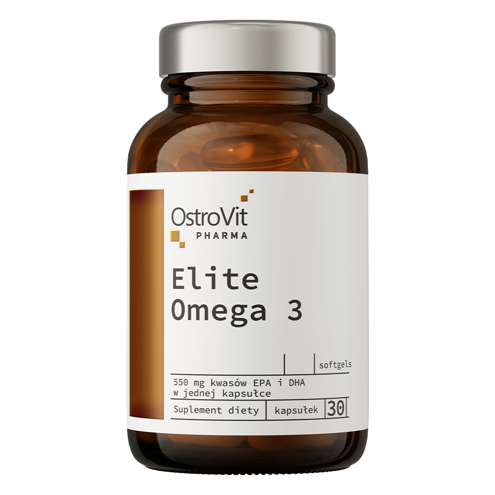 OstroVit Elite Omega 3 30 kapsler