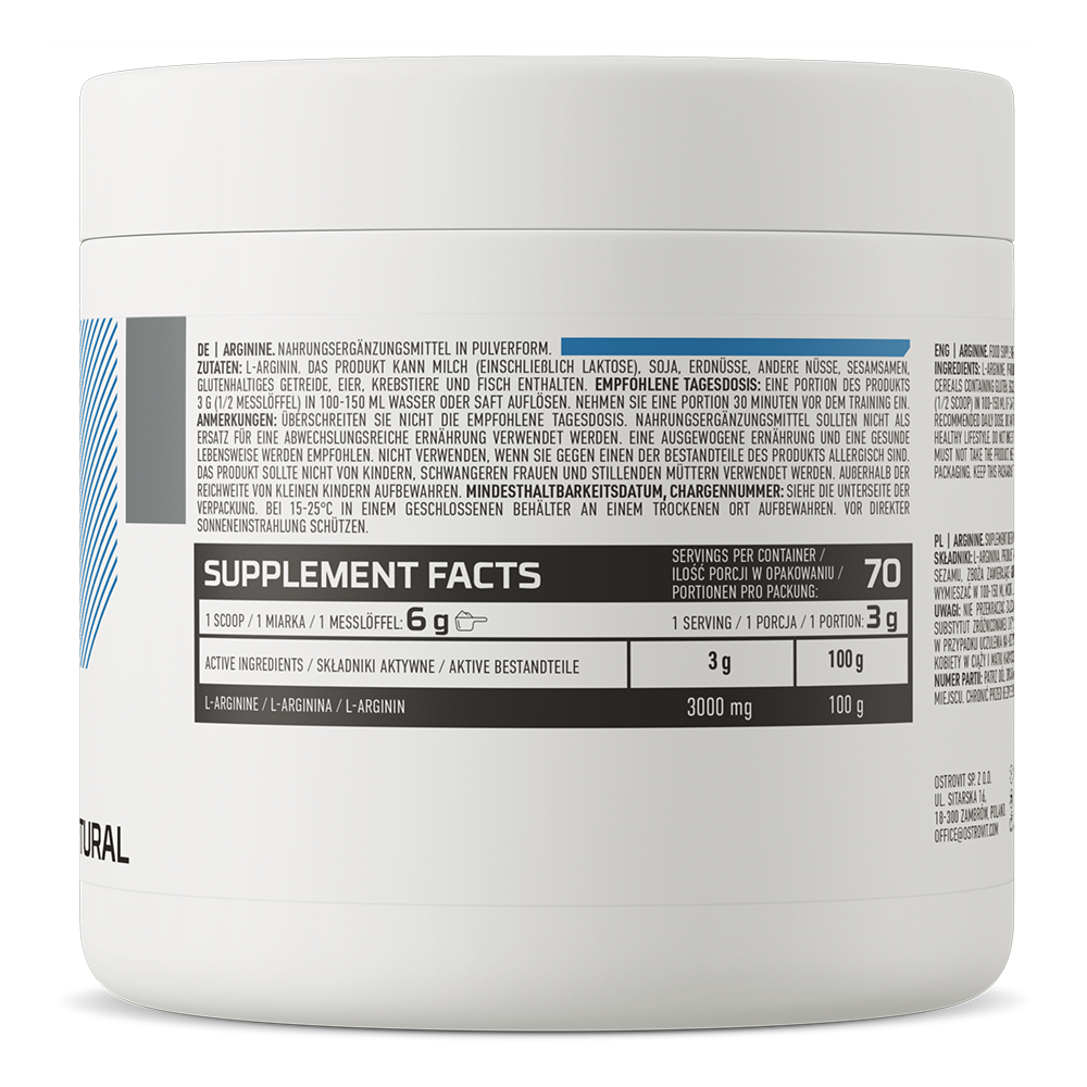 OstroVit Arginine 210g