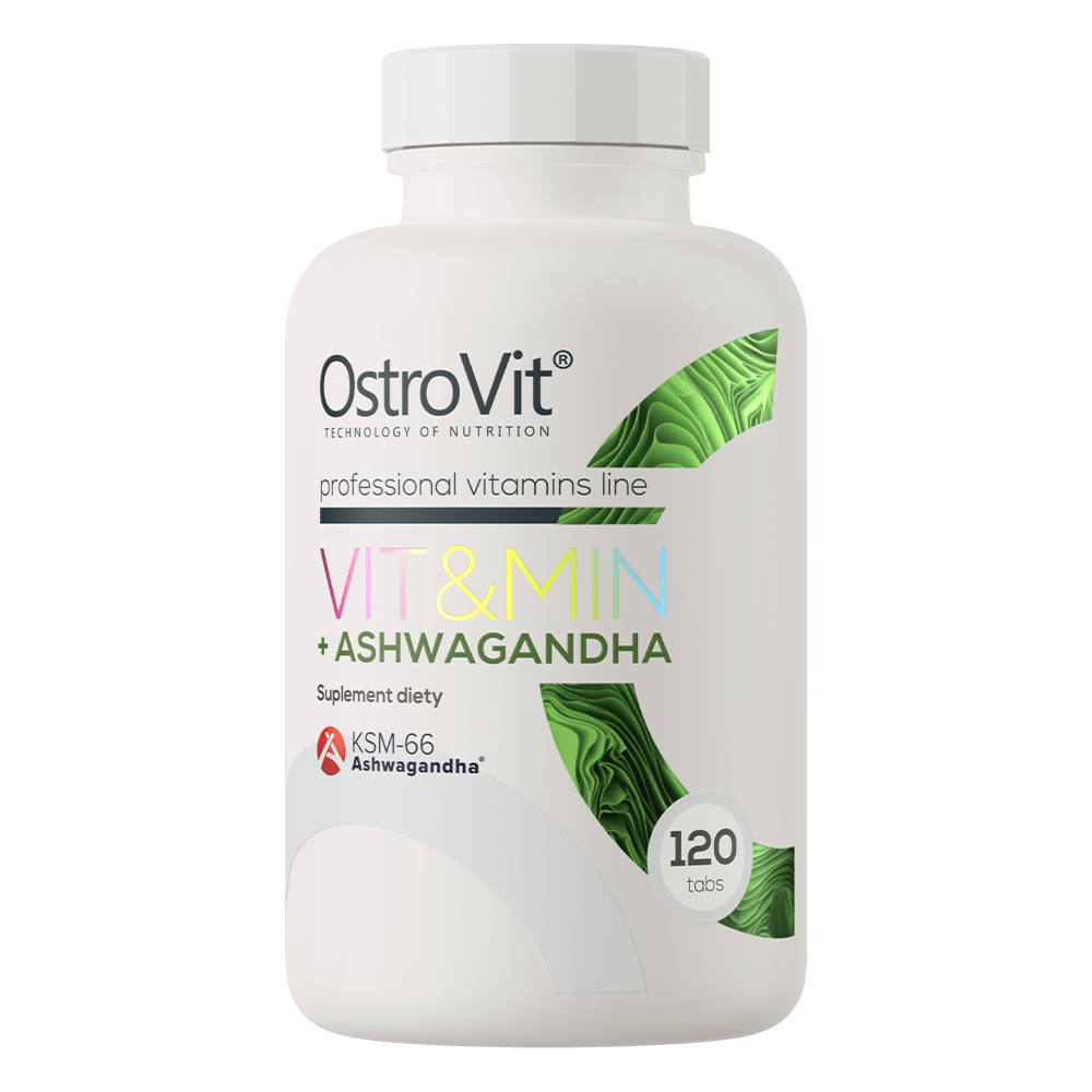 OstroVit VIT&MIN + Ashwagandha 120 tabs