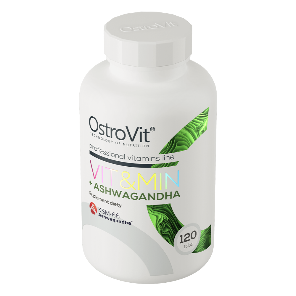 OstroVit VIT&MIN + Ashwagandha 120 tabs