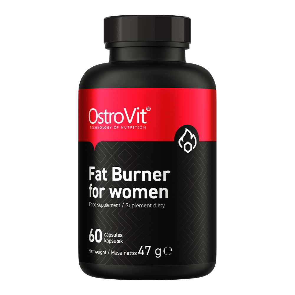 OstroVit Fat Burner for Women 60 kapsler – med L-karnitin og 7 aktive ingredienser