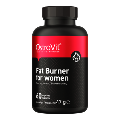 OstroVit Fat Burner for Women 60 kapsler – med L-karnitin og 7 aktive ingredienser