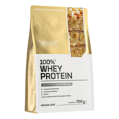 OstroVit 100% Whey Protein 700g – Myseprotein for Muskelvekst | 11 Smaker