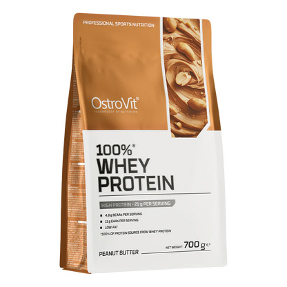 OstroVit 100% Whey Protein 700g – Myseprotein for Muskelvekst | 11 Smaker