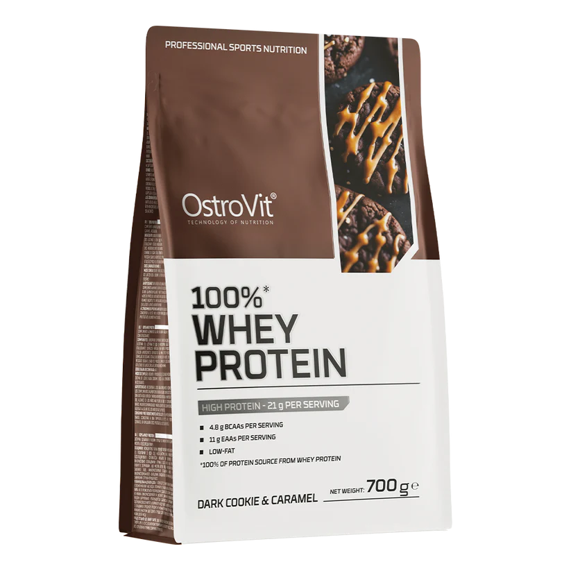 OstroVit 100% Whey Protein 700g – Myseprotein for Muskelvekst | 11 Smaker