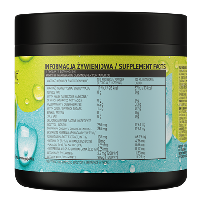 OstroVit Aqua Kick Brain Focus 300 g | Grønt Eple