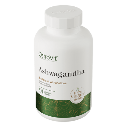 OstroVit Ashwagandha VEGE 90 tabletter – stress, søvn og fokus