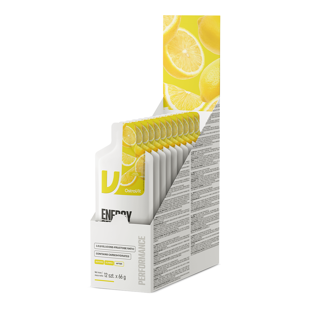 OstroVit Energy Gel 40 Sitron – 12 x 66g