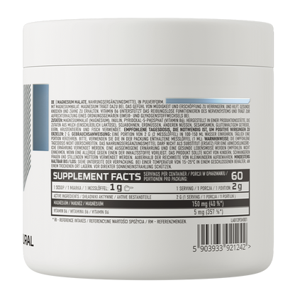 OstroVit Magnesium Malat 120g Naturlig