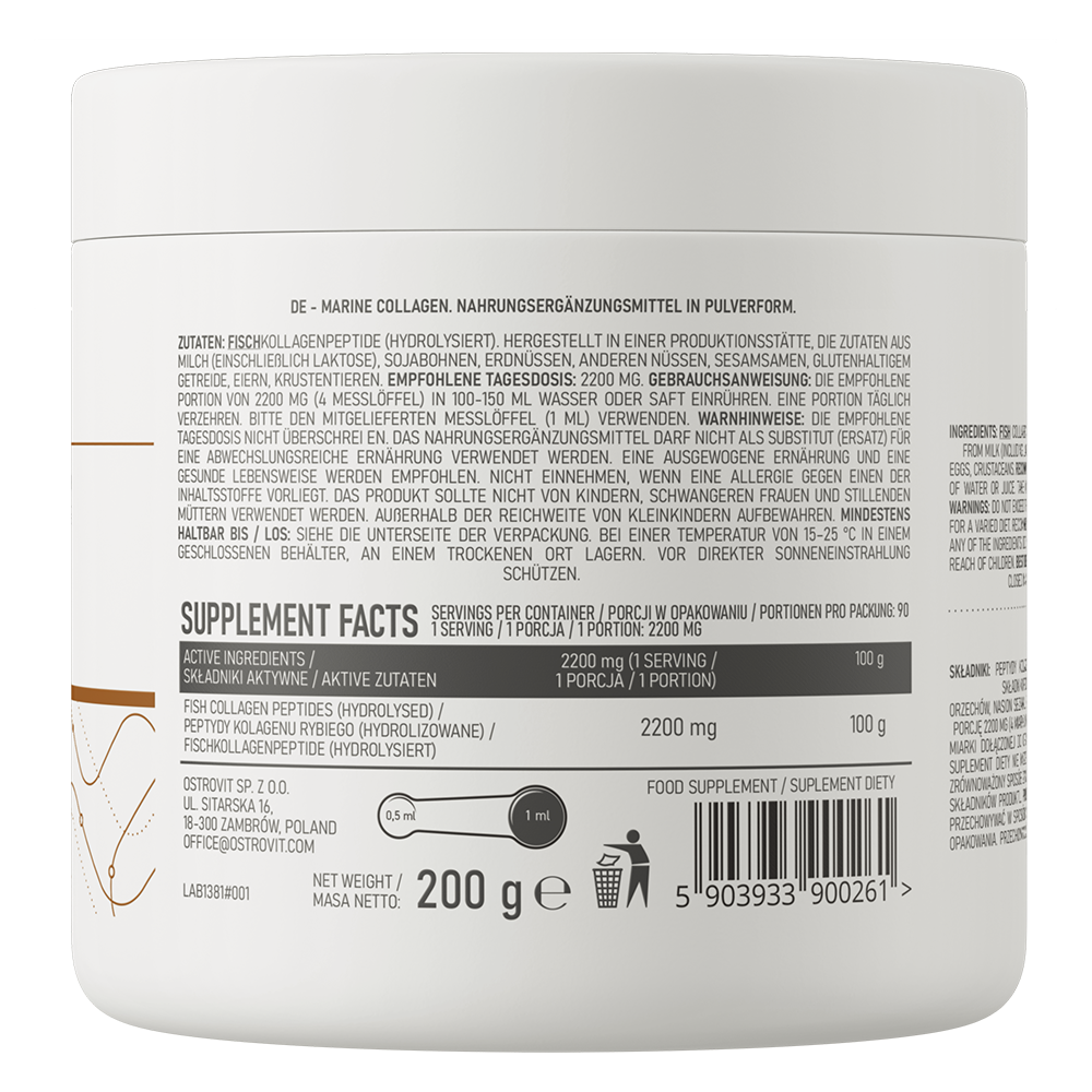 OstroVit Marint Kollagen 200g