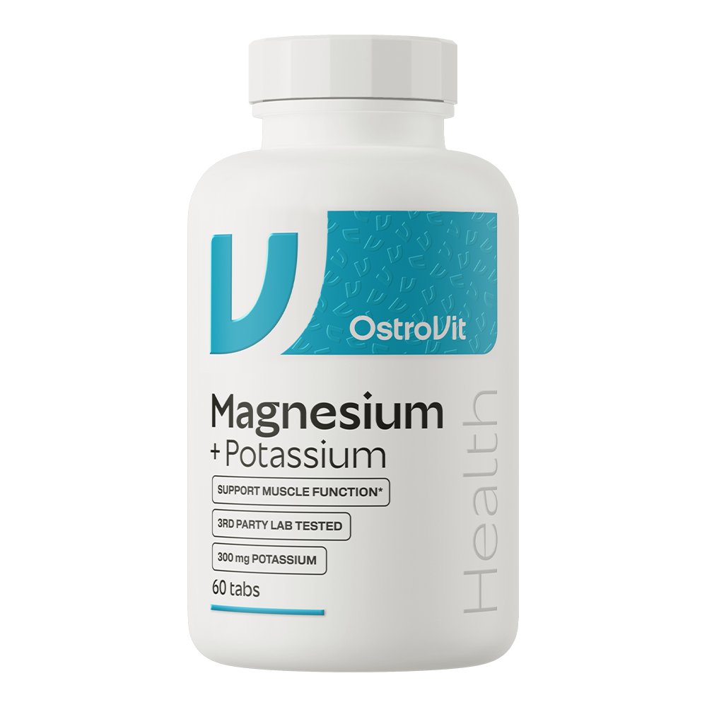 OstroVit Magnesium + Kalium – 60 tabletter