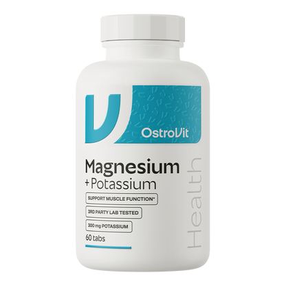 OstroVit Magnesium + Kalium – 60 tabletter