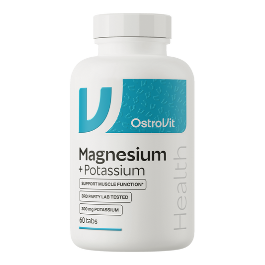 OstroVit Magnesium + Kalium – 60 tabletter