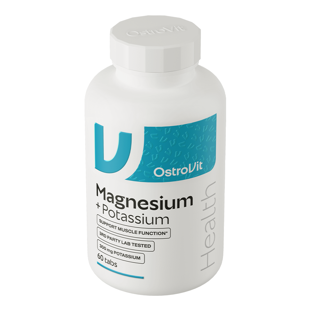 OstroVit Magnesium + Kalium – 60 tabletter