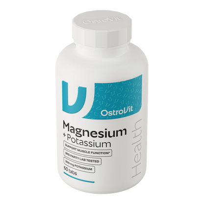 OstroVit Magnesium + Kalium – 60 tabletter