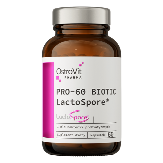 OstroVit PRO-60 BIOTIC LactoSpore® 60 kapsler