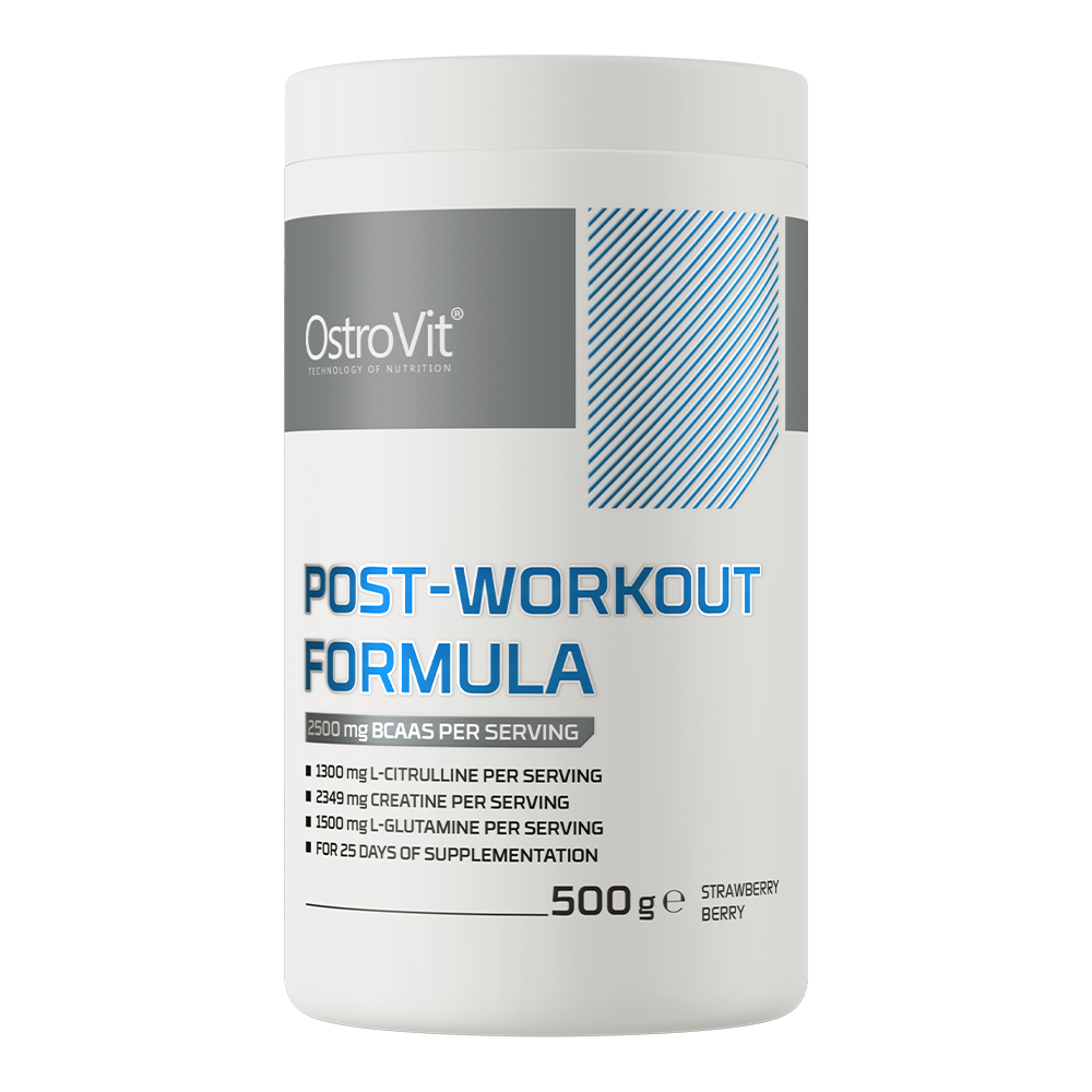 Post-Workout 500g OstroVit  Jordbær & Blåbær