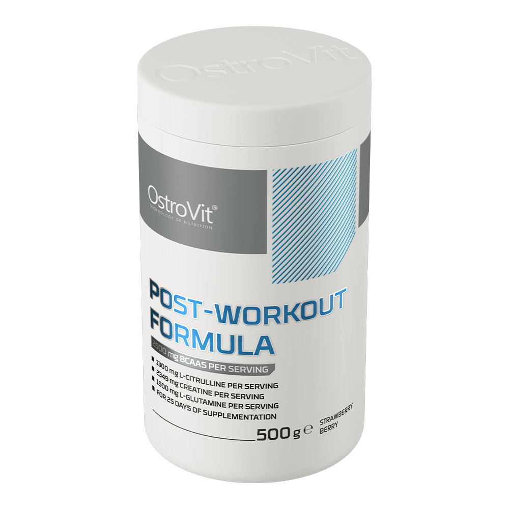 Post-Workout 500g OstroVit  Jordbær & Blåbær