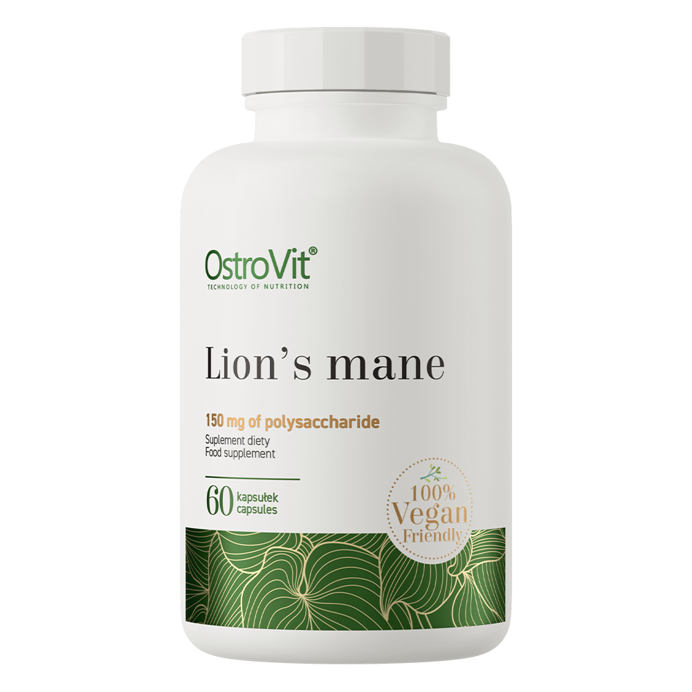 OstroVit Lion’s Mane VEGE 60 kapsler