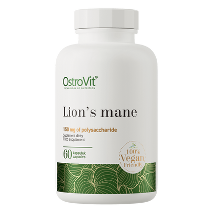 OstroVit Lion’s Mane VEGE 60 kapsler
