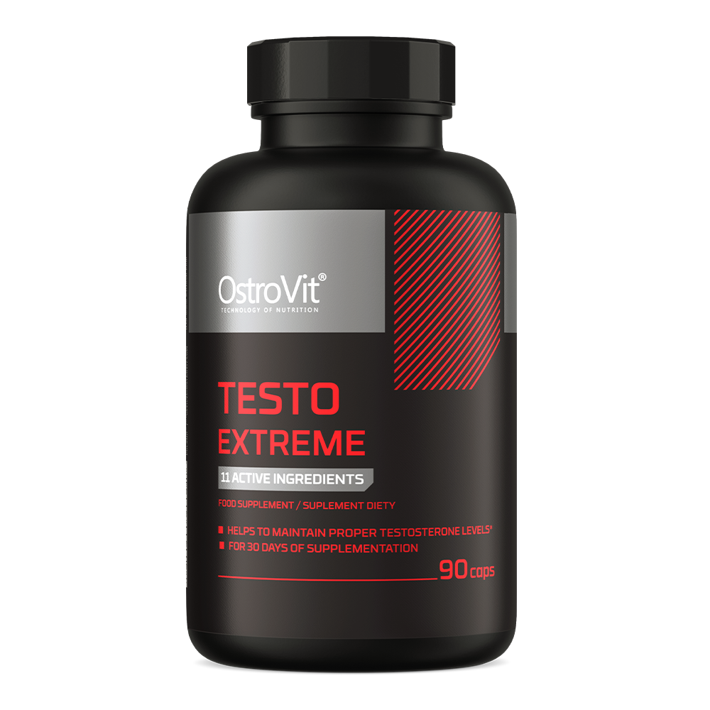 OstroVit Testo Extreme – 90 kapsler