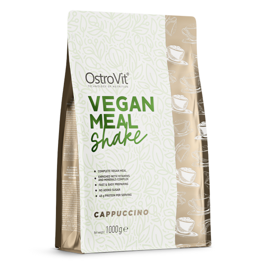 OstroVit Vegan Meal Shake – 1000 g Cappuccino