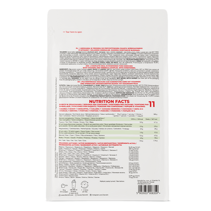 OstroVit Vegan Meal Shake 1000 g – Jordbær