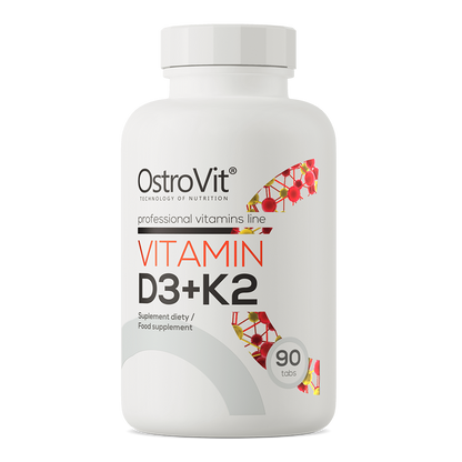 OstroVit Vitamin D3 + K2, 90 tabs