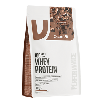 OstroVit 100% Whey Protein 700g – Myseprotein for Muskelvekst | 11 Smaker